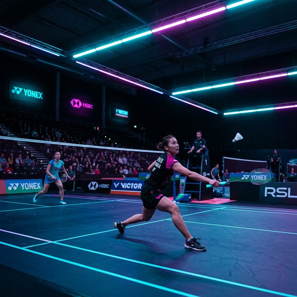Premium Indoor Badminton Court